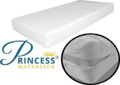 Ledikant-Baby-Princess Matras 60x120 X14 Cm-SG25-Anti-allergische Wasbare Hoes Met Rits. -Jollein Baby Verkoopwinkel 1200x848