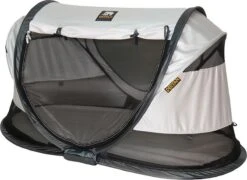 Deryan Shane Luxe 2023 Campingbedje - Baby Tent - Anti-UV 50+ - Peuterbed - Silver -Jollein Baby Verkoopwinkel 1200x873 1