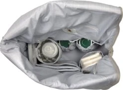 LÄSSIG Luiertas Rolltop Backpack Rugzak Incl Verschoningsmatje Choco Mélange Limited Edition -Jollein Baby Verkoopwinkel 1200x880 2