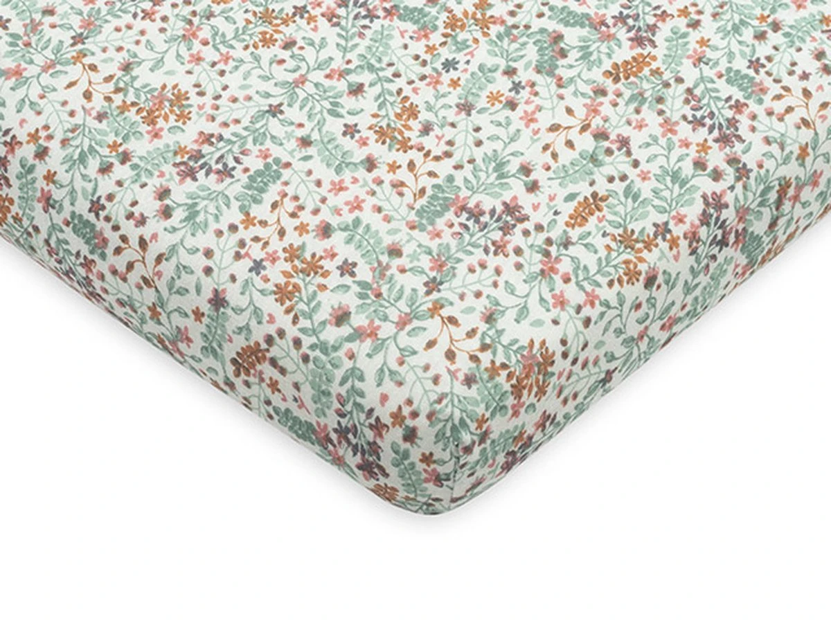 Jollein Baby Hoeslaken Wieg Jersey 40/50x80/90cm - Bloom 12 Jollein Baby Hoeslaken Wieg Jersey 40/50x80/90cm - Bloom - Afbeelding 12