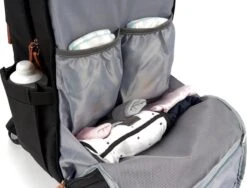 Brisby Slijtvaste Luiertas – Verzorgingstas – Met Buggymontage - Zwart -Jollein Baby Verkoopwinkel 1200x915