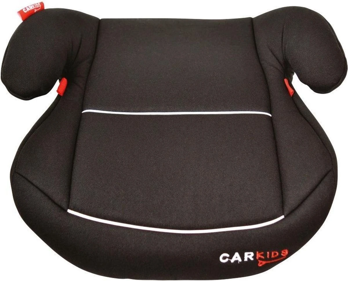 Carkids Auto Zitverhoger Zwart En Wit | Autostoel Groep 2-3 | Kinderen Van 3,5-12 Jaar | 15-36 Kg 1 Carkids Auto Zitverhoger Zwart En Wit | Autostoel Groep 2-3 | Kinderen Van 3,5-12 Jaar | 15-36 Kg