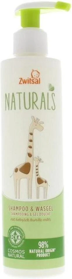 Zwitsal Naturals Shampoo&Wasgel 250ml 21 Zwitsal Naturals Shampoo&Wasgel 250ml -Jollein Baby Verkoopwinkel 311x1200