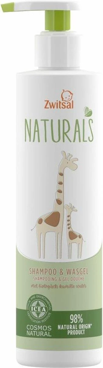 Zwitsal Naturals Shampoo&Wasgel 250ml 1 Zwitsal Naturals Shampoo&Wasgel 250ml