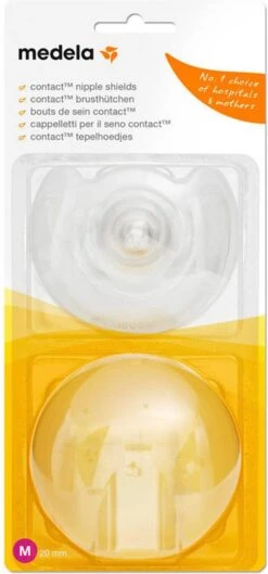 Medela Tepelhoedje Beschermen Je Tepels En Helpen Het Aanleggen Vergemakkelijken Als Dit Niet Goed Lukt Of Pijnlijk Is - Maat M - 20 Mm - 2 Stuks -Jollein Baby Verkoopwinkel 560x1200