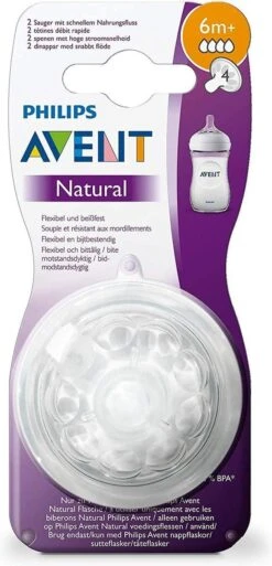 Philips Avent SCF044/27 Natural Speen - 6m+ - 2 Stuks -Jollein Baby Verkoopwinkel 578x1200 1