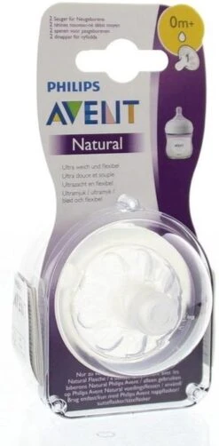 Philips Avent SCF041/27 Natural Speen - 0m+ - 2stuks -Jollein Baby Verkoopwinkel 591x1200
