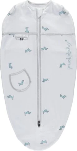 Puckababy Inbakerslaapzak Original Mini 3-6m - White Pucky -Jollein Baby Verkoopwinkel 614x1200 2