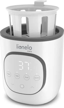 Lionelo Thermup 2.0 Flessenwarmer 5in1 - Verwarming Van Vloeistoffen En Eten - Sterilseren En Ontdooien - BPA-FREE - Overhittingsbeveiliging - Thermostaat - Automatische Uitschakeling Bij Watertekort -Jollein Baby Verkoopwinkel 713x1200