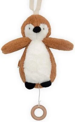 Jollein Muziekhanger - Pinguïn - Caramel -Jollein Baby Verkoopwinkel 739x1200 1