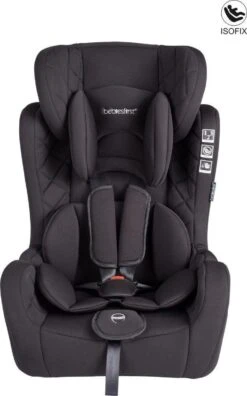 Bebies First Autostoel Grow Up Isofix Groep 1/2/3 (9-36kg) - Zwart