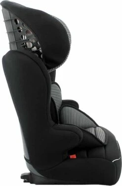 Nania - Racer ISOFIX - Meegroei Autostoel Groep 1 2 3 - Van 9 Tot 36 Kg - Donkergrijs -Jollein Baby Verkoopwinkel 791x1200