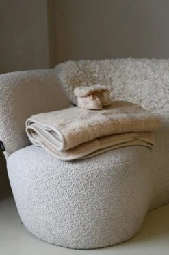WOLLIES Amsterdam Ledikant Deken - Amandel - Merino Wol - 95 X 135 Cm -Jollein Baby Verkoopwinkel 800x1200 22