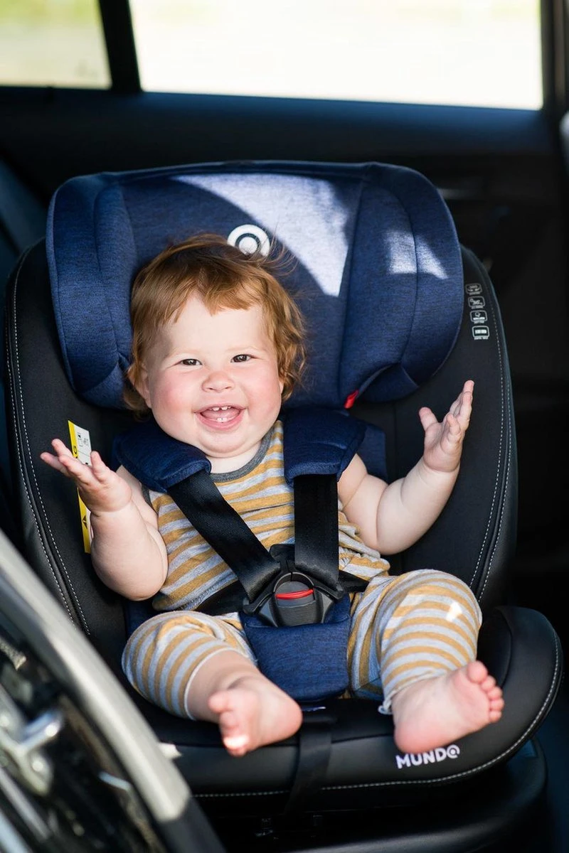 MUNDO 0-36 KG ISOFIX - 360 Graden Draaibaar Zwart 13 MUNDO 0-36 KG ISOFIX - 360 Graden Draaibaar Zwart - Afbeelding 13