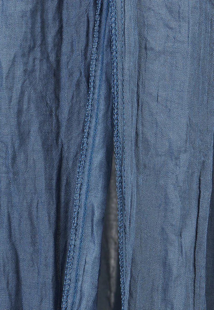 Jollein Baby Klamboe Vintage 245cm - Jeans Blue 3 Jollein Baby Klamboe Vintage 245cm - Jeans Blue - Afbeelding 3