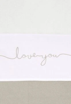 Jollein Baby Laken Wieg 75x100cm Love You - Nougat -Jollein Baby Verkoopwinkel 830x1200 8