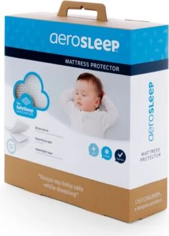 AeroSleep® Matrasbeschermer - Wieg - Chicco Next 2 Me - 83 X 50 Cm -Jollein Baby Verkoopwinkel 859x1200
