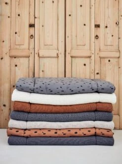 Jollein Boxkleed Bliss Knit 75x95cm - Storm Grey -Jollein Baby Verkoopwinkel 889x1200