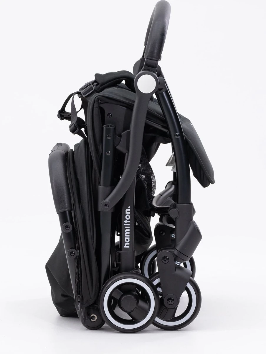 Hamilton By Yoop X1 Plus Buggy – Nieuw, Hoger, Uitgebreider 2023 Model – Premium Stroller Met One Hand Folding Technologie – Zwart – Lichte, Verstelbare En Wendbare Kinderwagen Met Vele Gemakken 11 Hamilton By Yoop X1 Plus Buggy – Nieuw, Hoger, Uitgebreider 2023 Model – Premium Stroller Met One Hand Folding Technologie – Zwart – Lichte, Verstelbare En Wendbare Kinderwagen Met Vele Gemakken - Afbeelding 11