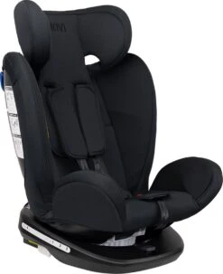 Autostoel Novi Baby® Goliath Premium 0-1-2-3 Isofix Rotation All Black -Jollein Baby Verkoopwinkel 977x1200 1