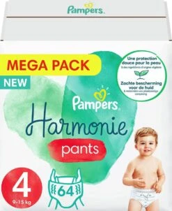 Pampers® Pampers - Harmonie Pants - Maat 4 - Megapack - 64 Luierbroekjes